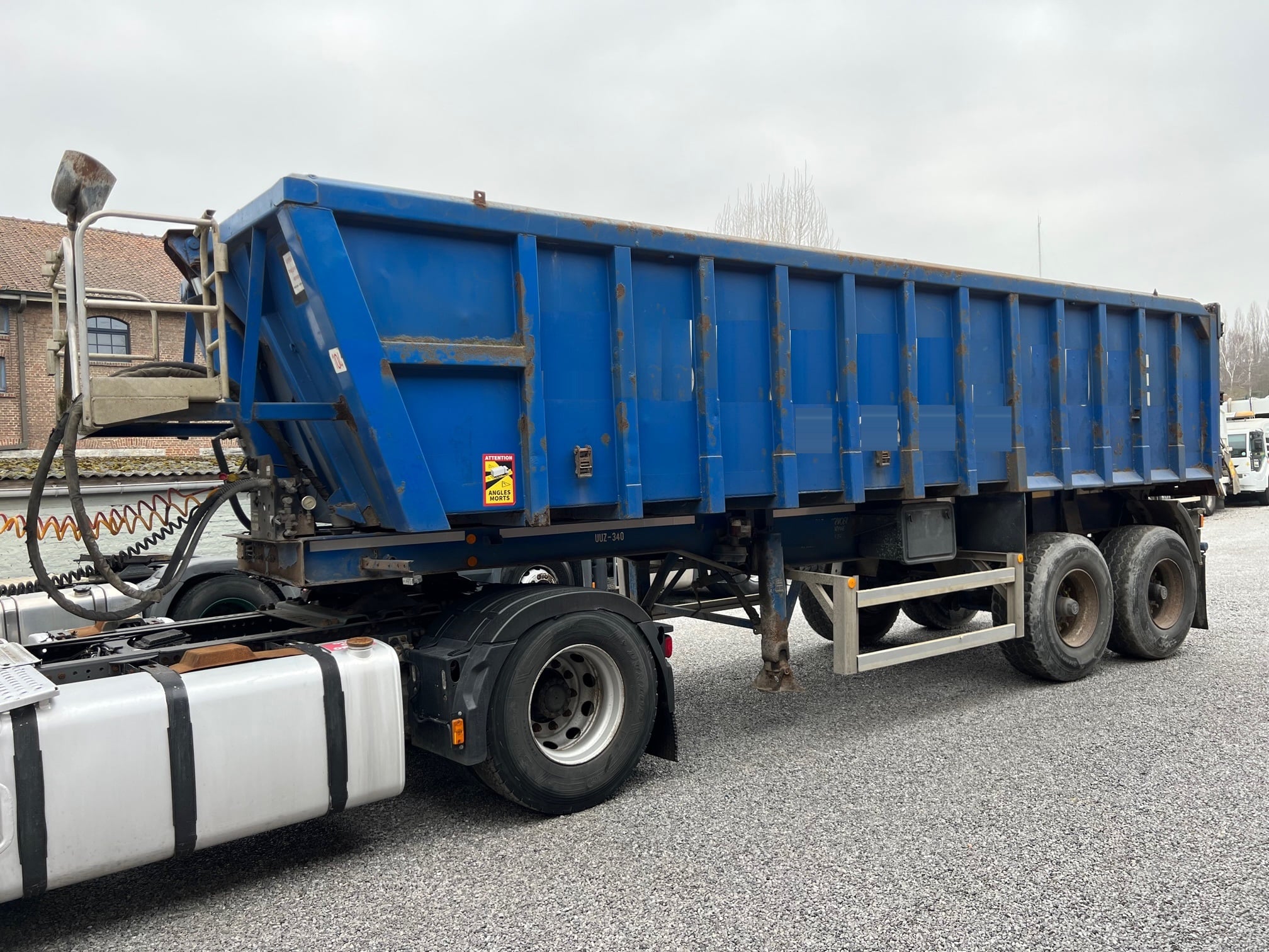 Oplegger Kipper 25m³ Staal – 1/8